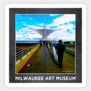 Milwaukee Art Museum Calatrava • MKE WI Sticker